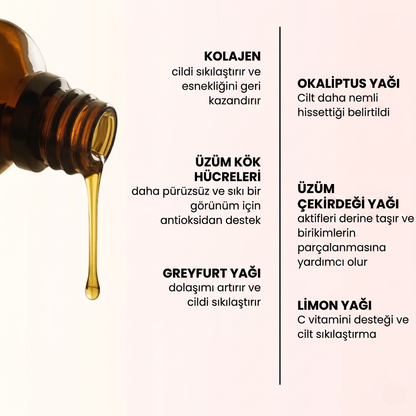 Diri Ten Sıkılaştırıcı & Selülit Karşıtı Bakım Yağı
